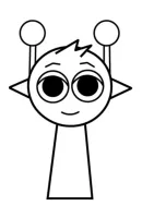 Incredibox Sprunki kleurplaat 22